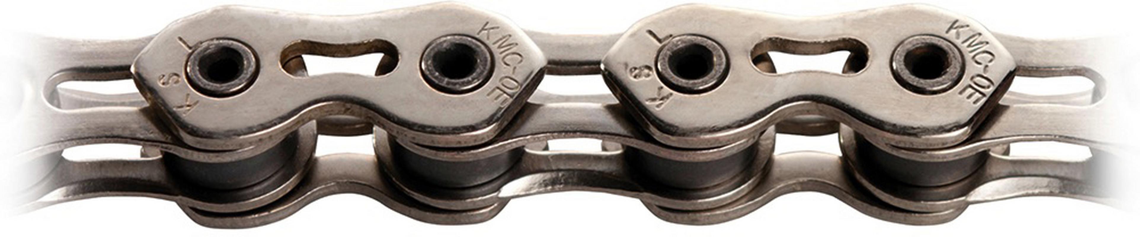 Halfords KMC Kmc K1Sl Wide Bike Chain, Silver 100L | Extra 8% off for BC Members