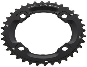 SRAM Truativ 36T 104 BCD 2x10 Speed Chainring, No Pin | Halfords UK