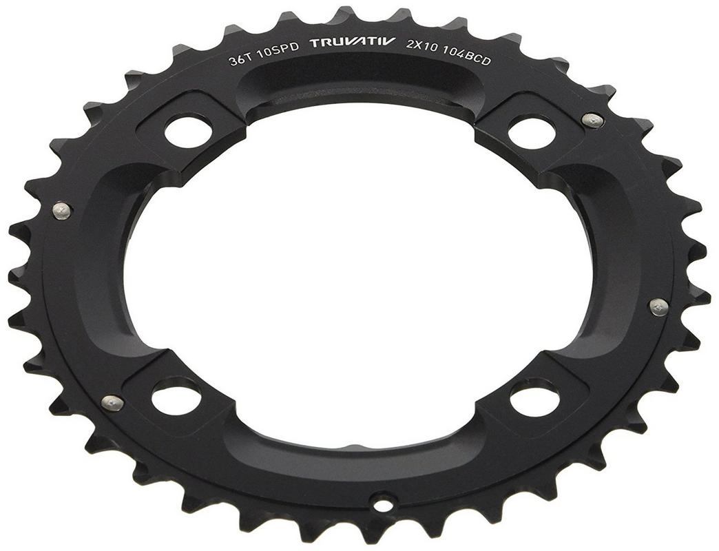 Halfords Truvativ Sram Truativ 36T 104 Bcd 2X10 Speed Chainring, No Pin | Extra 8% off for BC Members