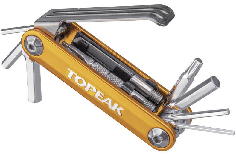 Topeak Tubi 11 Combo Multi-tool, Gold Topeak Tubi 11 Combo Multi-tool, Gold