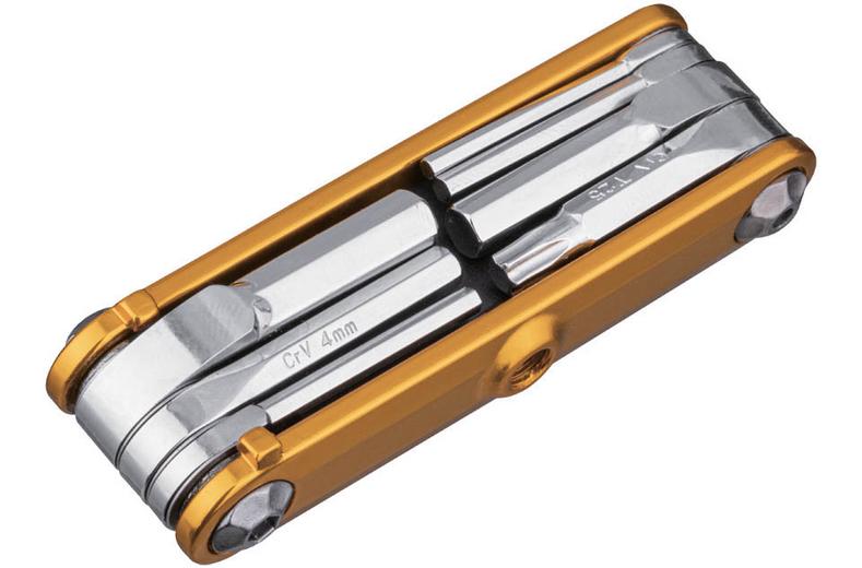 Topeak Tubi 11 Combo Multi-tool, Gold Topeak Tubi 11 Combo Multi-tool, Gold