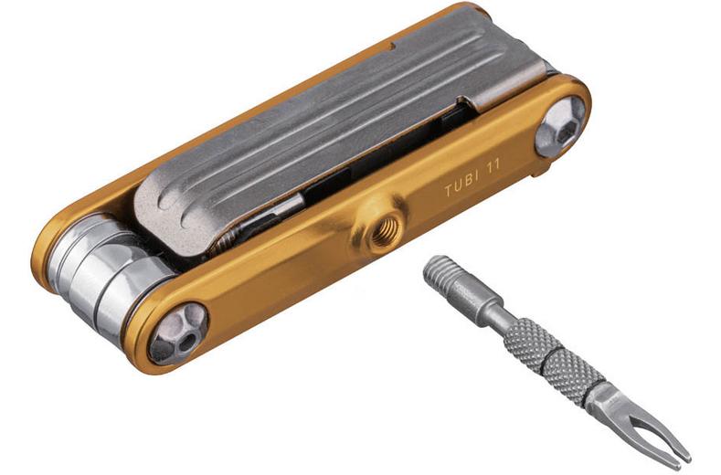 Topeak Tubi 11 Combo Multi-tool, Gold Topeak Tubi 11 Combo Multi-tool, Gold