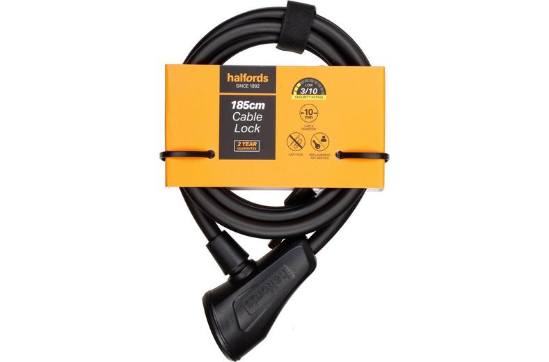 Halfords 185cm Cable Lock Halfords 185cm Cable Lock