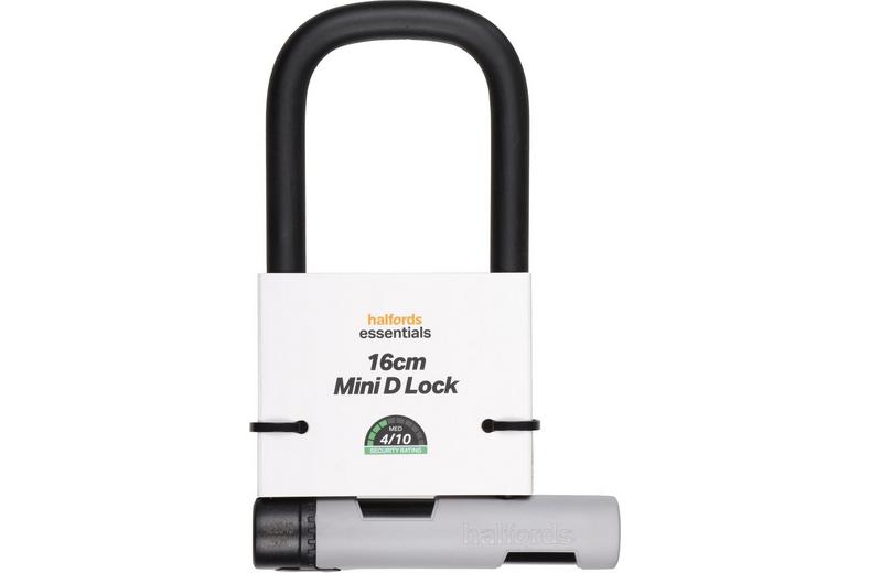 Halfords Essentials Mini D-Lock Halfords Essentials Mini D-Lock