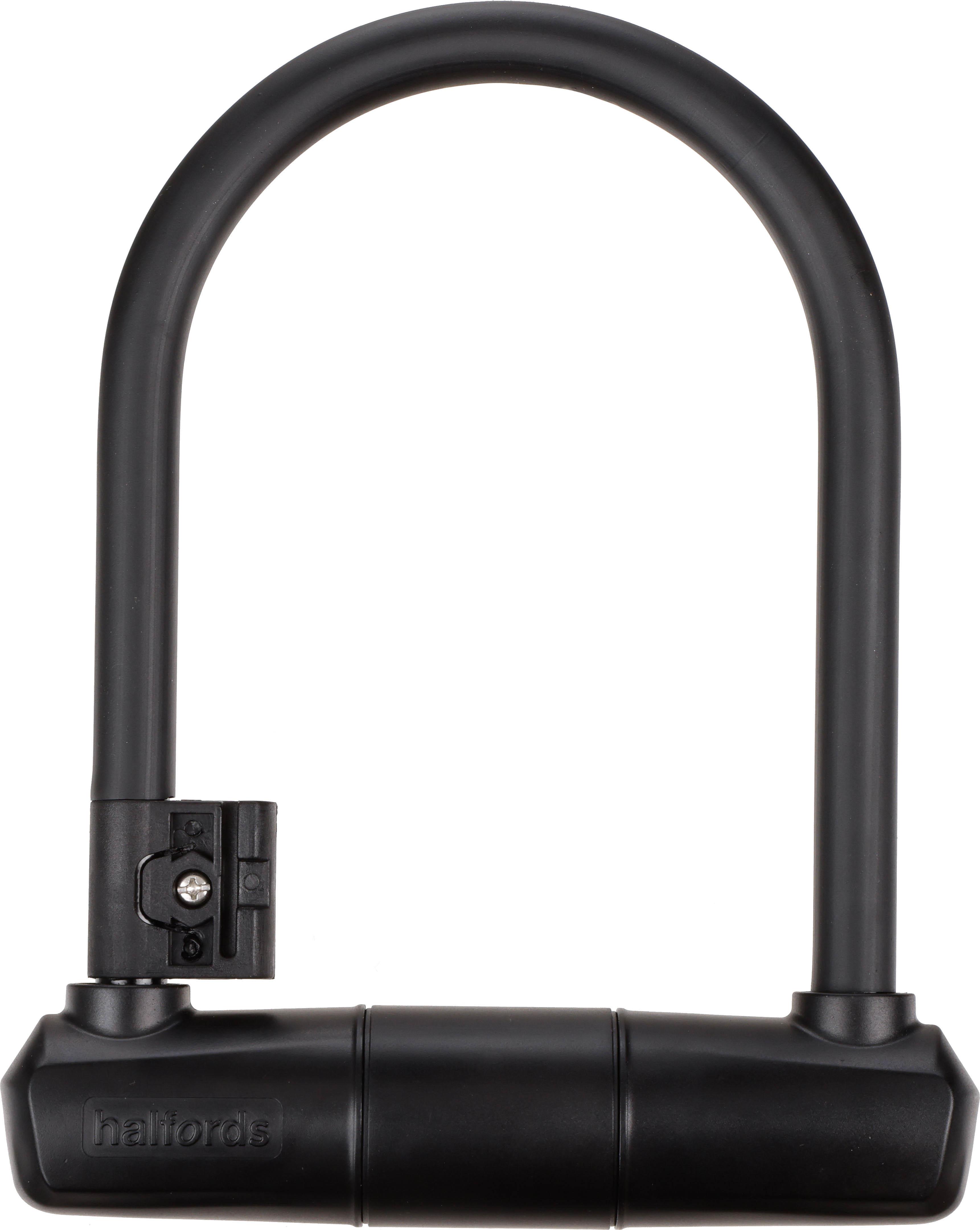 Halfords 17cm D-Lock and 120cm Cable
