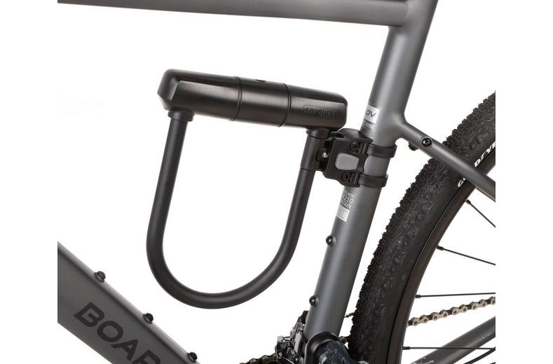 Halfords 17cm D-Lock and 120cm Cable Halfords 17cm D-Lock and 120cm Cable