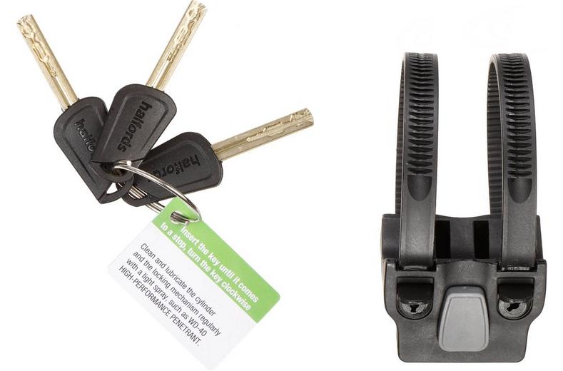 Halfords Advanced 23cm D-Lock & Cable Halfords Advanced 23cm D-Lock & Cable