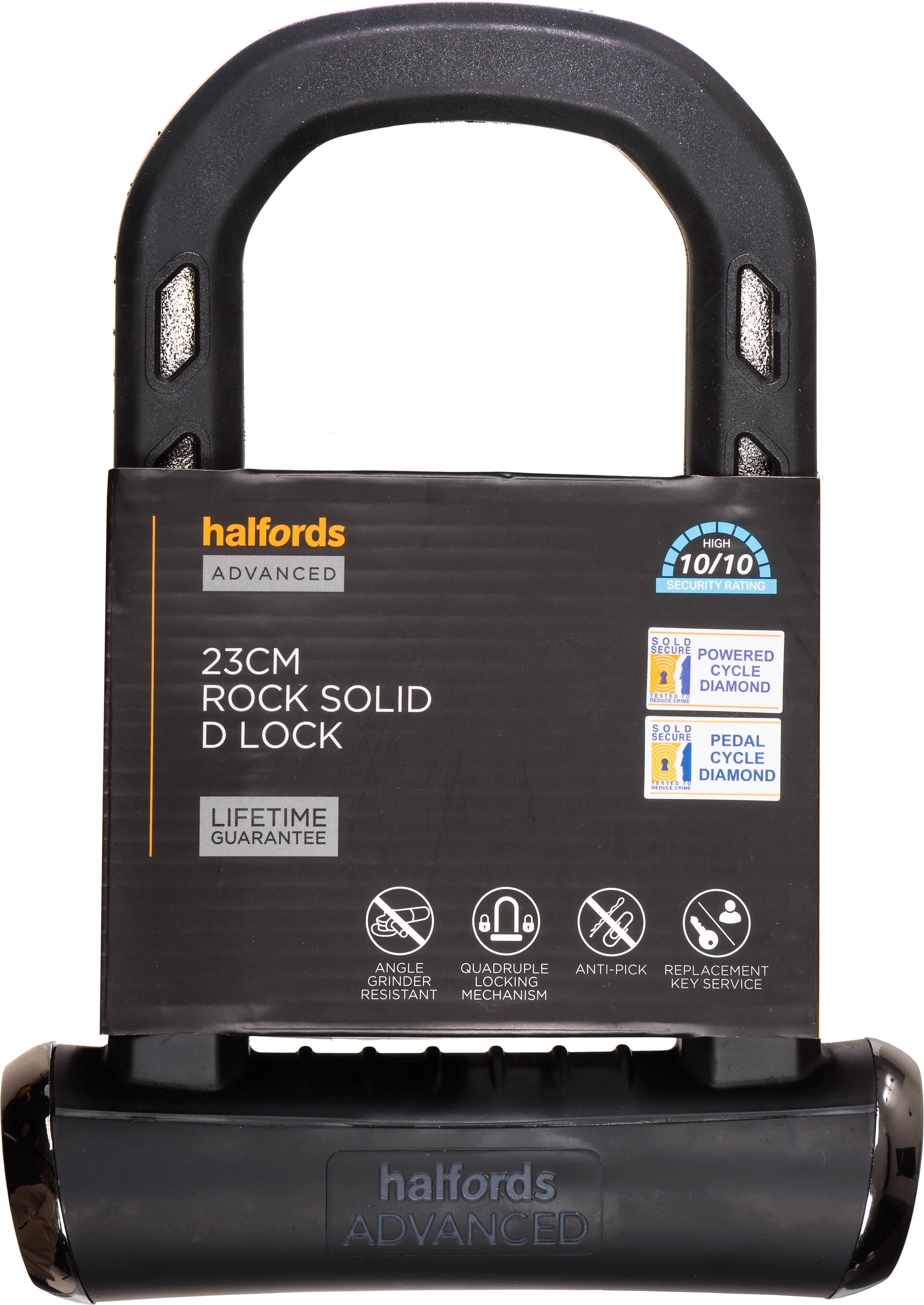 Halfords Advanced Rock Solid D-Lock
