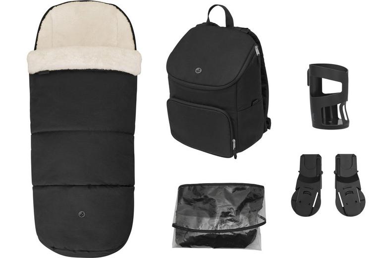 Maxi-Cosi Oxford Accessory Set, Twillic Black Maxi-Cosi Oxford Accessory Set, Twillic Black