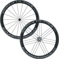 Halfords Campagnolo Bora Ultra 50 Dark Clincher Wheelset, 700C, Shimano | Extra 8% off for BC Members