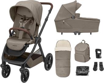 Maxi-Cosi Oxford+ 7 Piece Essentials Bundle, Twillic Truffle