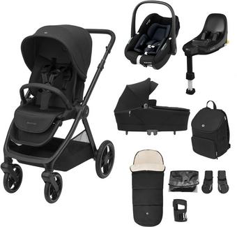 Maxi-Cosi Oxford+ 9 Piece Select Bundle, Twillic Black