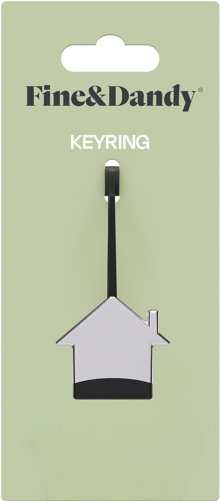 Fine & Dandy House Keyring