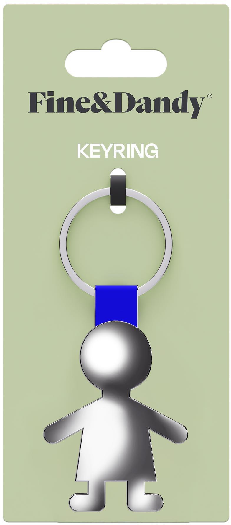 Fine & Dandy Boy Keyring