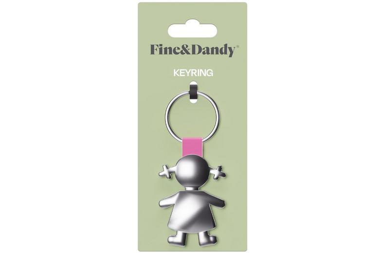 Fine & Dandy Girl Keyring Fine & Dandy Girl Keyring