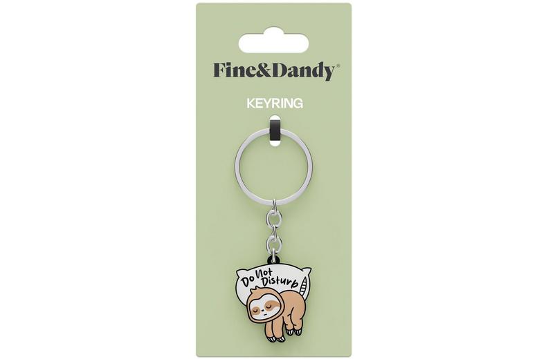 Fine & Dandy Do Not Disturb Keyring Fine & Dandy Do Not Disturb Keyring