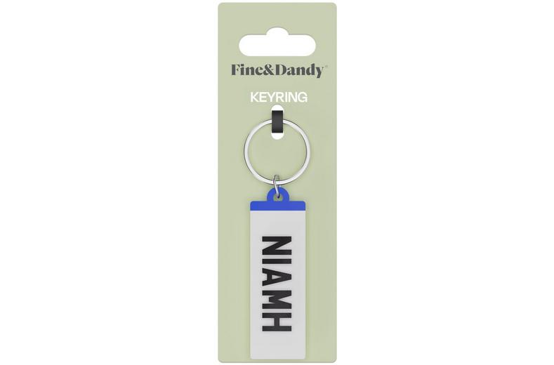 Fine and Dandy Niamh Number Plate Keyring Fine and Dandy Niamh Number Plate Keyring