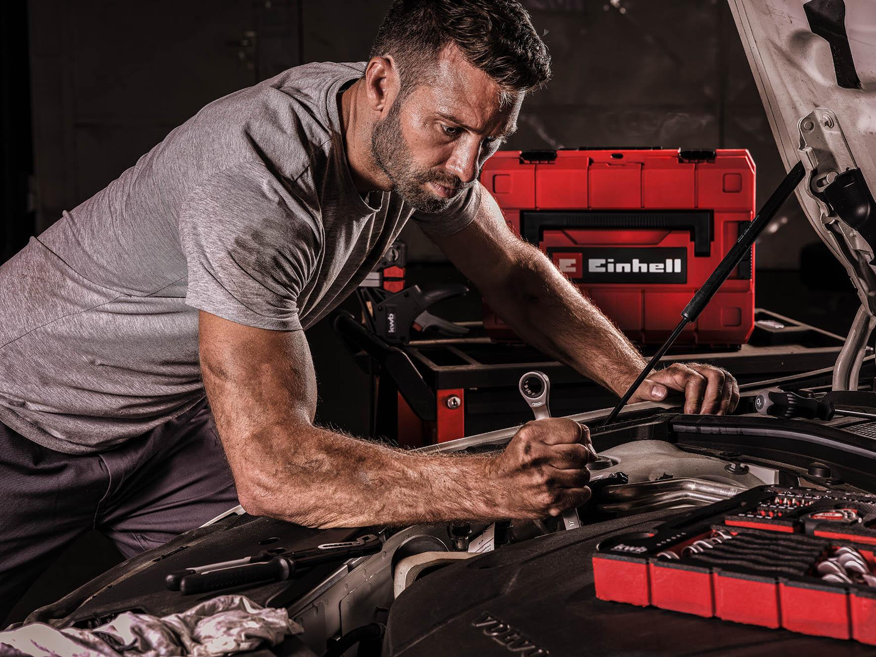 Einhell 80 Piece Handtool Set In E-Case