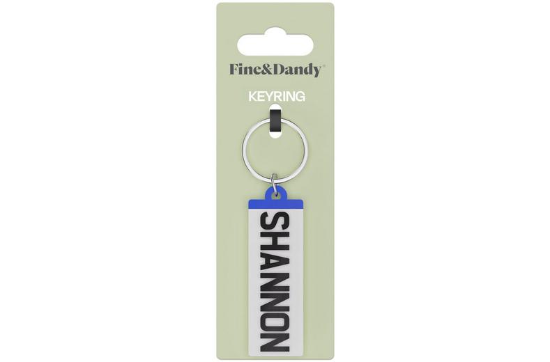 Fine and Dandy Shannon Number Plate Keyring Fine and Dandy Shannon Number Plate Keyring