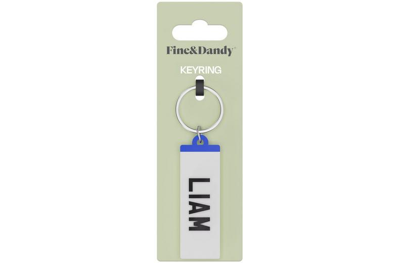 Fine and Dandy Liam Number Plate Keyring Fine and Dandy Liam Number Plate Keyring