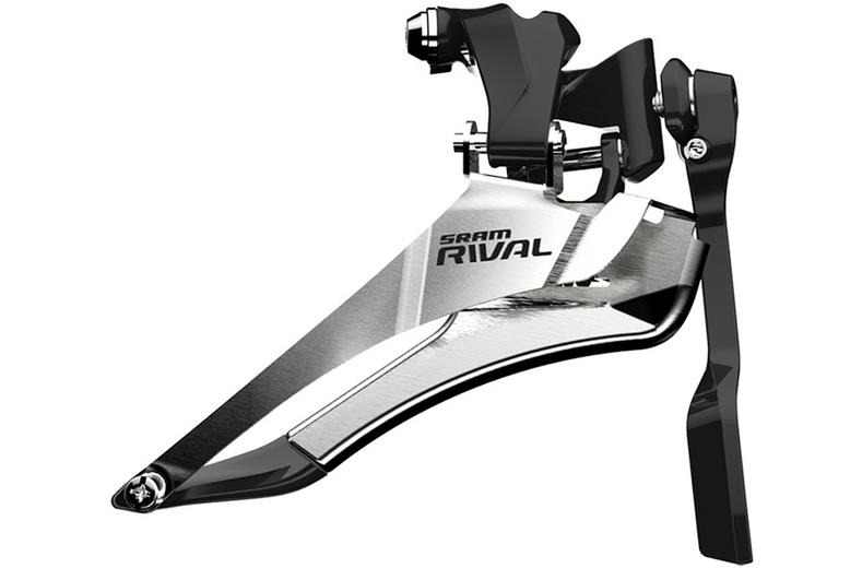 SRAM Rival 22 2x11 Speed Front Derailleur Braze On SRAM Rival 22 2x11 Speed Front Derailleur Braze On