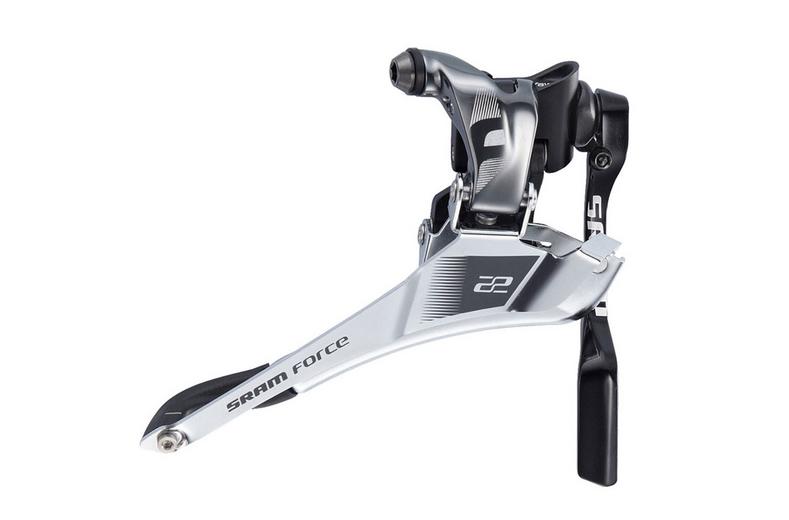SRAM Force 22 2x11 Speed Front Derailleur Braze On SRAM Force 22 2x11 Speed Front Derailleur Braze On