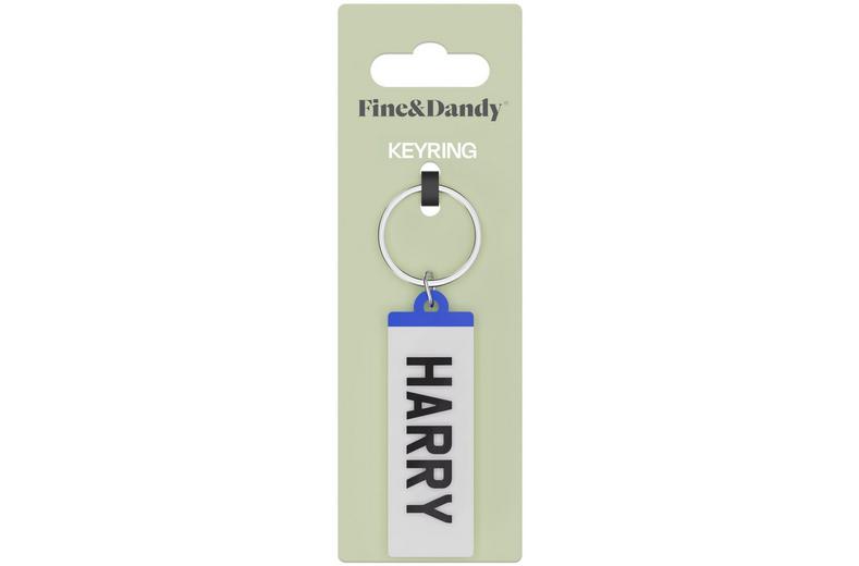 Fine and Dandy Harry Number Plate Keyring Fine and Dandy Harry Number Plate Keyring