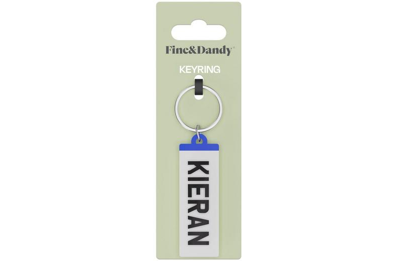 Fine and Dandy Kieran Number Plate Keyring Fine and Dandy Kieran Number Plate Keyring