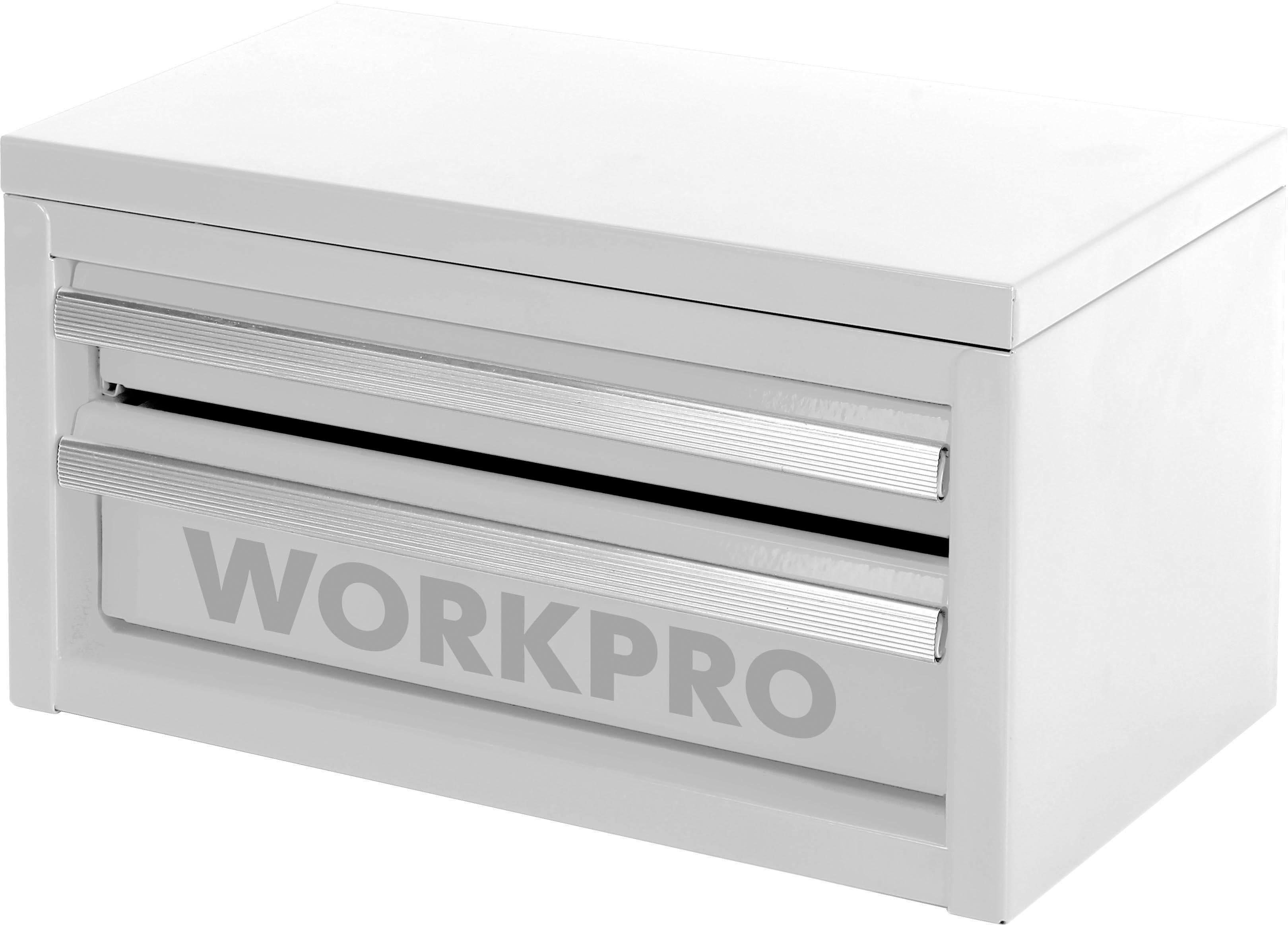 WORKPRO MINI STEEL BOX WHITE