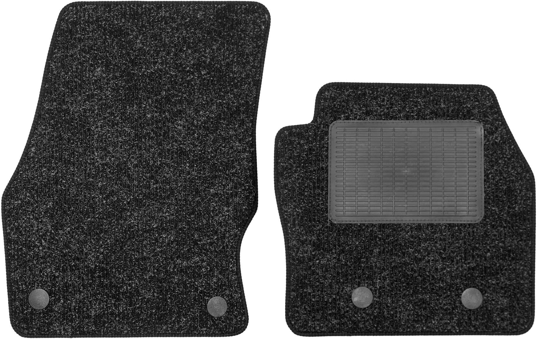 Halfords Ford Transit Connect - Heavy Duty Carpet Van Mat 4 Clips (Ww7165)