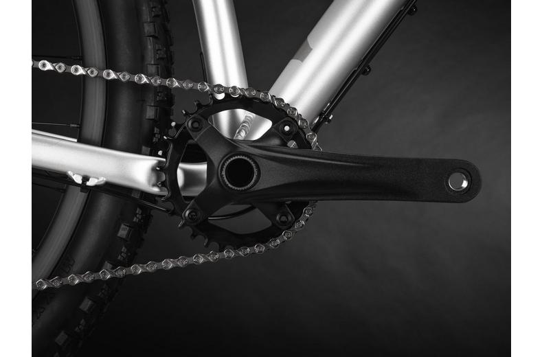 Voodoo Braag Mens Mountain Bike - Silver - XL Frame Voodoo Braag Mens Mountain Bike - Silver - XL Frame
