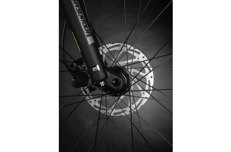 Voodoo Braag Mens Mountain Bike - Silver - XL Frame Voodoo Braag Mens Mountain Bike - Silver - XL Frame