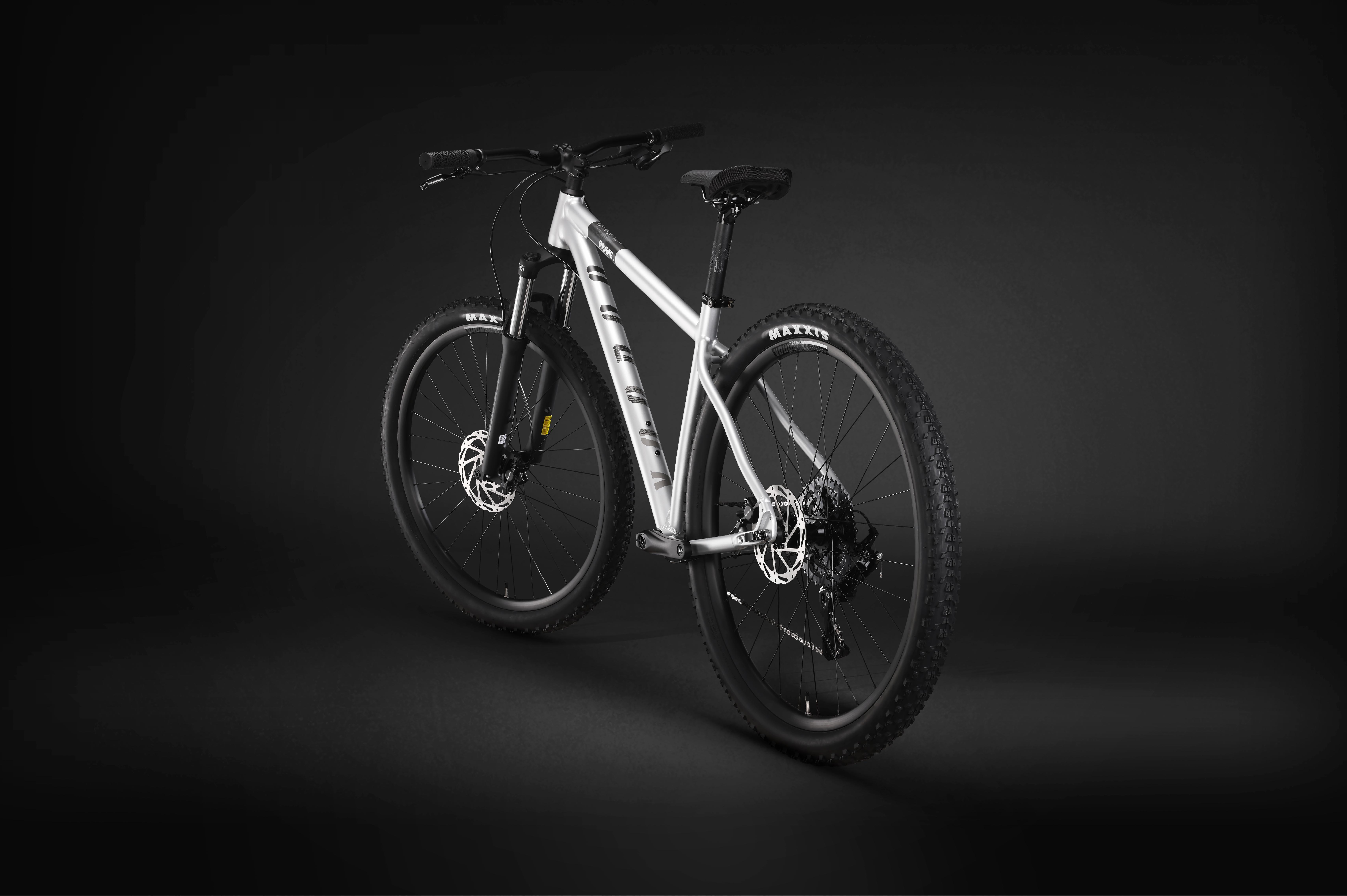 Voodoo Braag Mens Mountain Bike - Silver - XL Frame