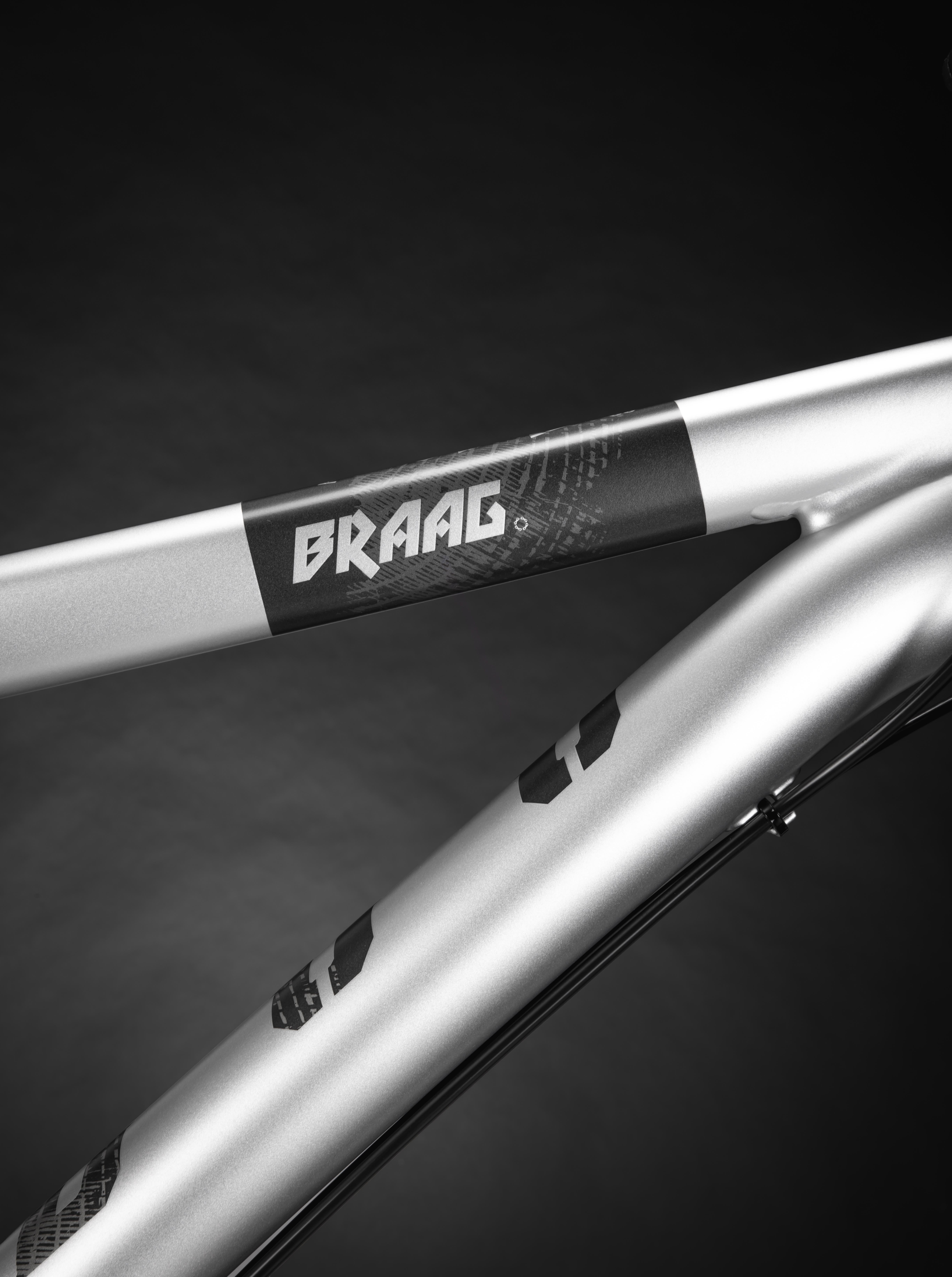 Voodoo Braag Mens Mountain Bike - Silver - XL Frame