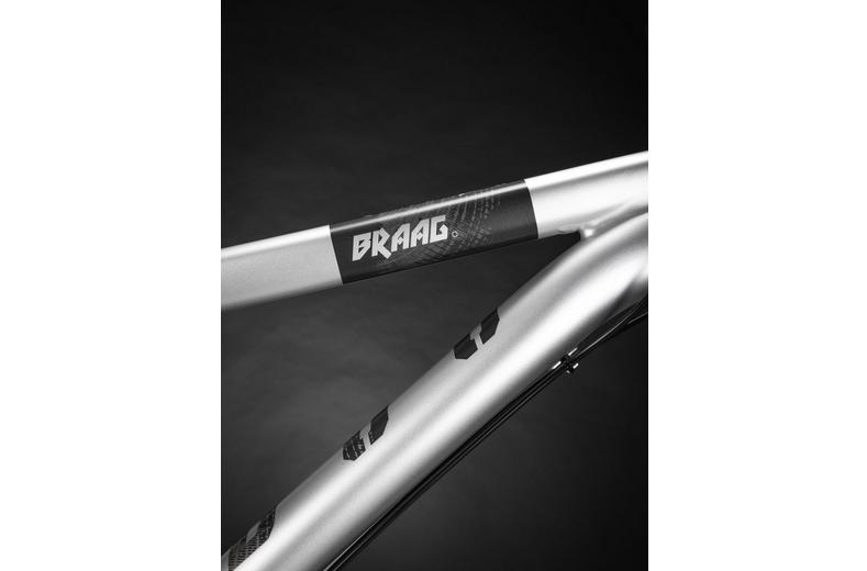 Voodoo Braag Mens Mountain Bike - Silver - XL Frame Voodoo Braag Mens Mountain Bike - Silver - XL Frame