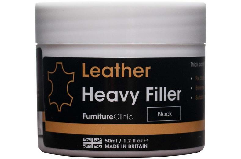 Furniture Clinic Leather Repair Filler 50ml Black Furniture Clinic Leather Repair Filler 50ml Black