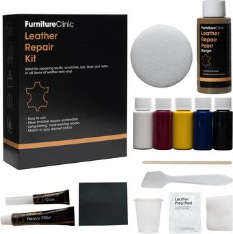 Furniture Clinic Complete Leather Repair Kit - Beige