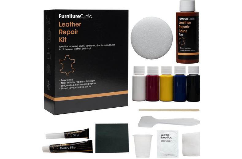 Furniture Clinic Complete Leather Repair Kit - Tan Furniture Clinic Complete Leather Repair Kit - Tan