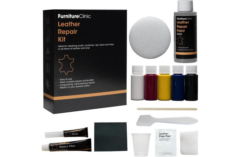 Furniture Clinic Complete Leather Repair Kit - Grey Furniture Clinic Complete Leather Repair Kit - Grey