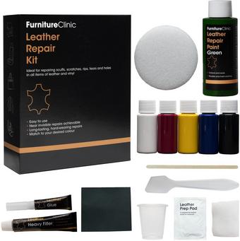 Furniture Clinic Complete Leather Repair Kit - Green