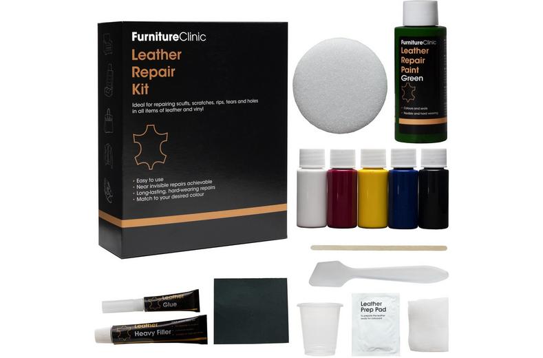 Furniture Clinic Complete Leather Repair Kit - Green Furniture Clinic Complete Leather Repair Kit - Green