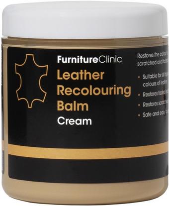 Furniture Clinic Leather Recolouring Balm - Cream