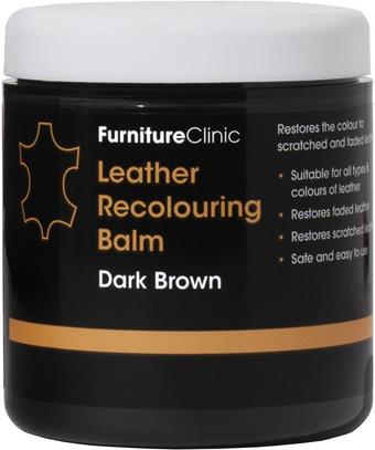 Furniture Clinic Leather Recolouring Balm - Dark Brown