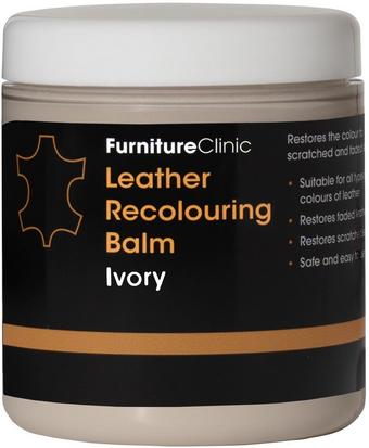 Furniture Clinic Leather Recolouring Balm - Ivory