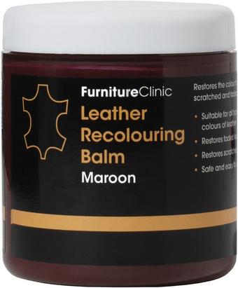 Furniture Clinic Leather Recolouring Balm - Maroon