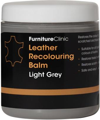 Furniture Clinic Leather Recolouring Balm - Light Grey