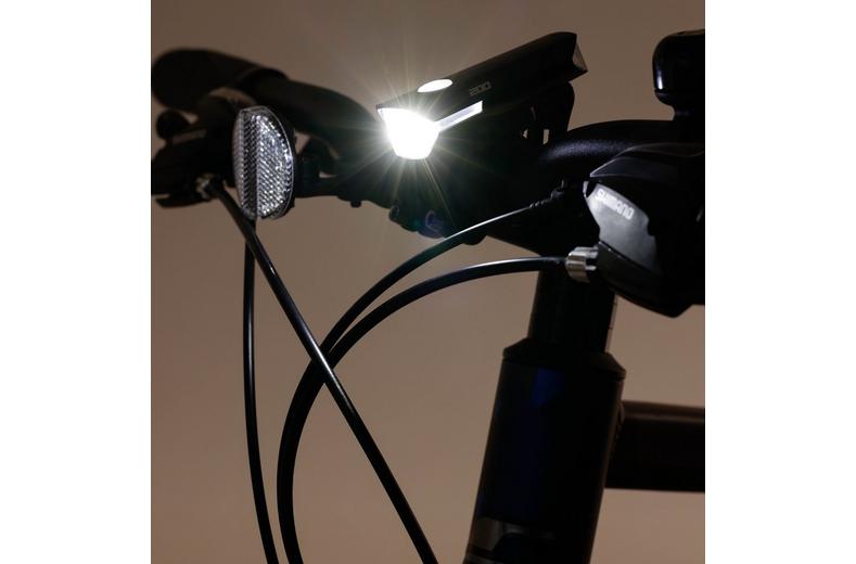 Halfords Front 200 Rear 50 Bike Light Set Halfords Front 200 Rear 50 Bike Light Set