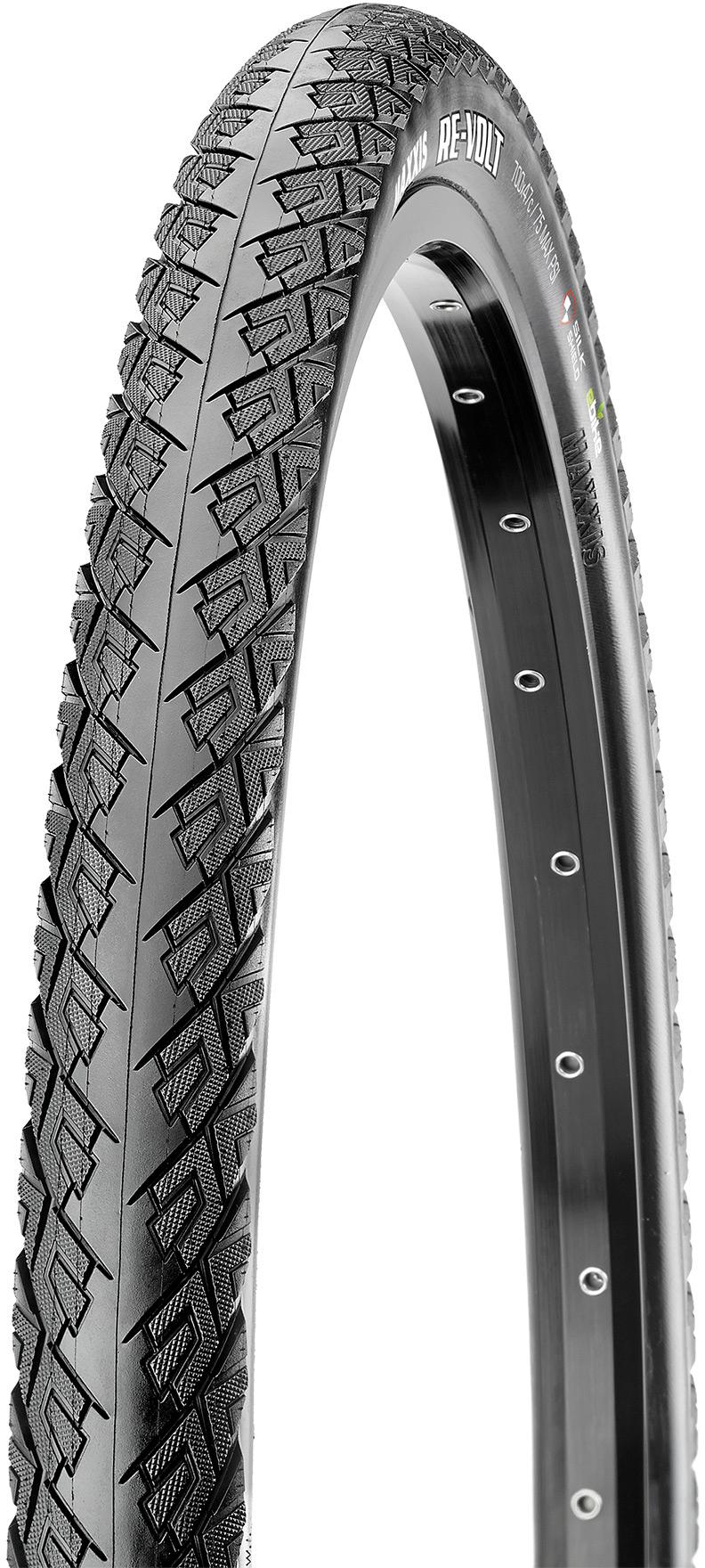 Maxxis Re-Volt Ebike 700 X 47 Bike Tyre, Dual Compound Silkshield, 60 Tpi