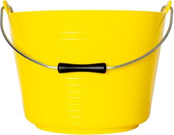 22L Yellow Bucket with Handle