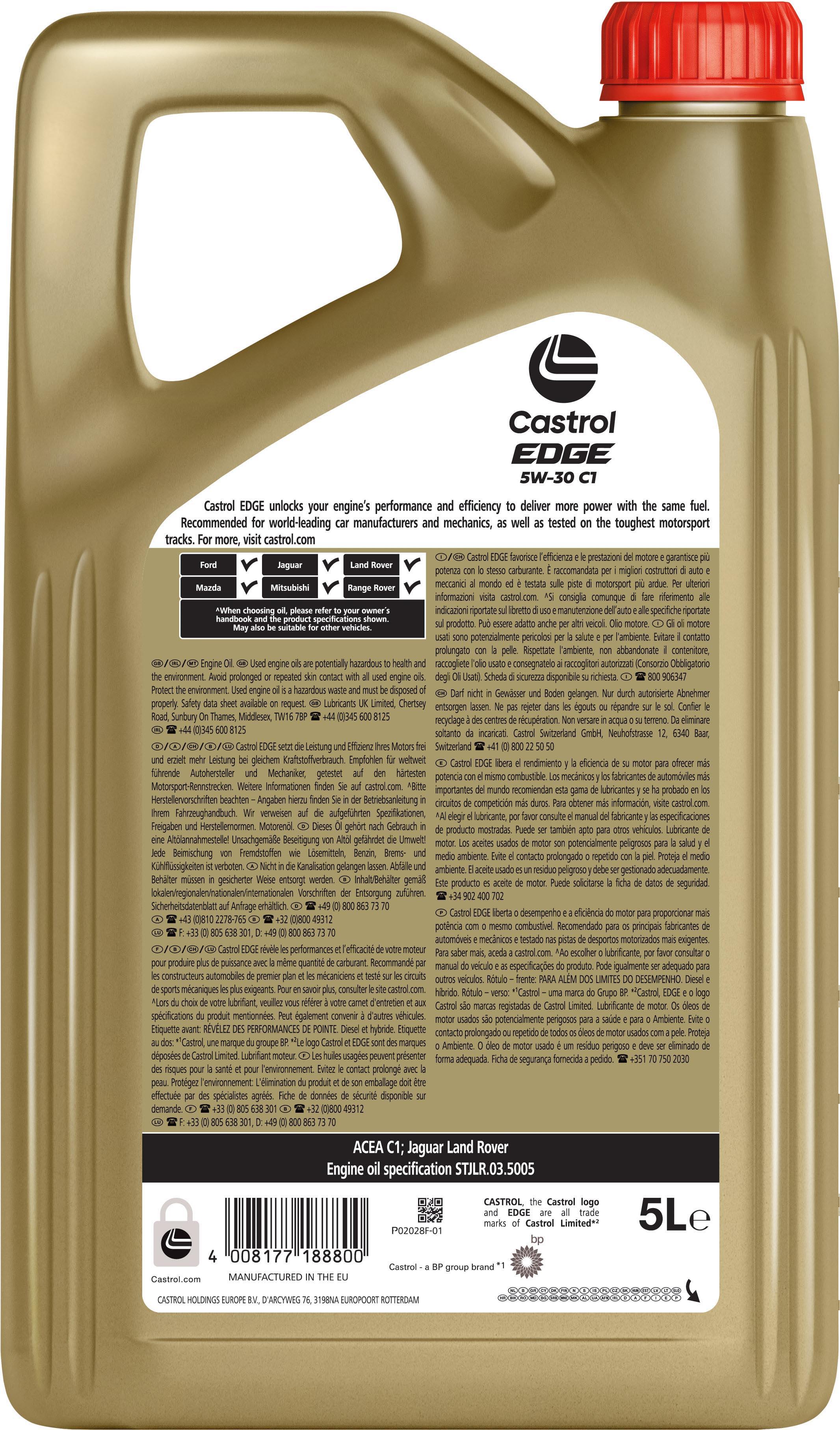 Castrol EDGE 5W-30 C1 5L